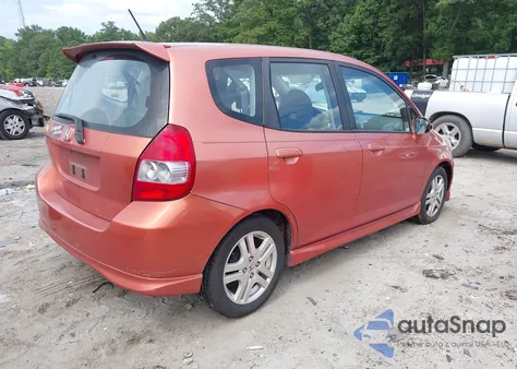 2007 Honda Fit Sport z USA, uszkodzony, nr VIN JHMGD38627S052904